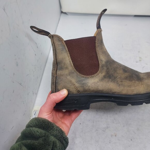 Blundstone WOMENS Chelsea Rustic Brown Boot